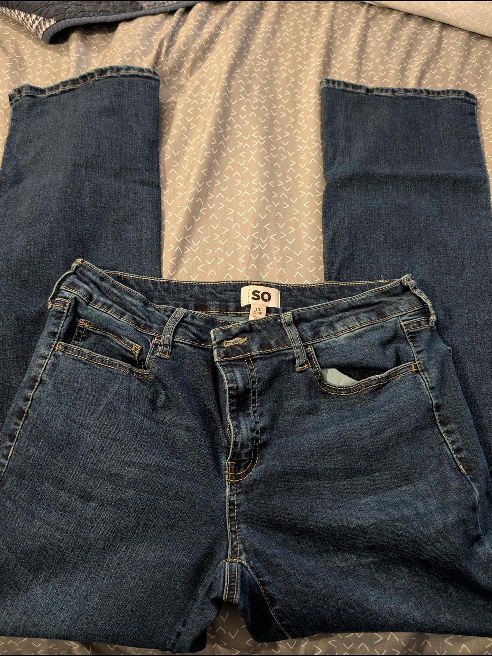 SO Dark Wash Blue Jeans